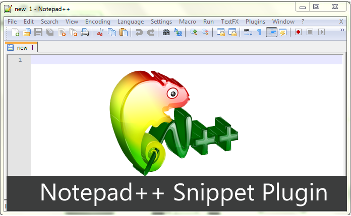 Faster coding using Notepad++ Snippet plugins